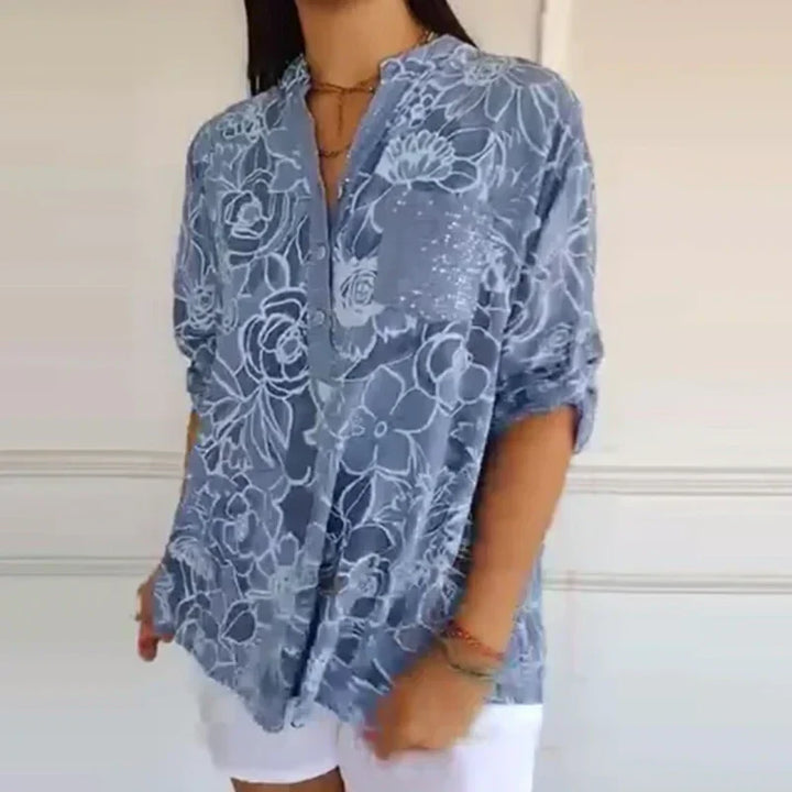Tatiana - Blouse Florale Légère