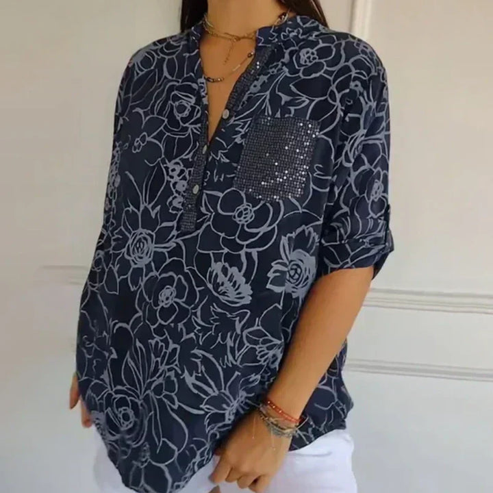 Tatiana - Blouse Florale Légère