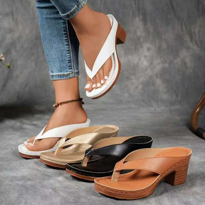 Soffie – Sandales à talons hauts orthopédiques élégantes