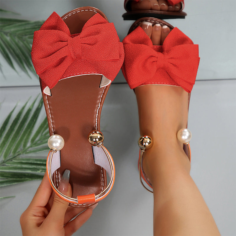 Maybelle - Sandales Élégantes avec Détails en Perles