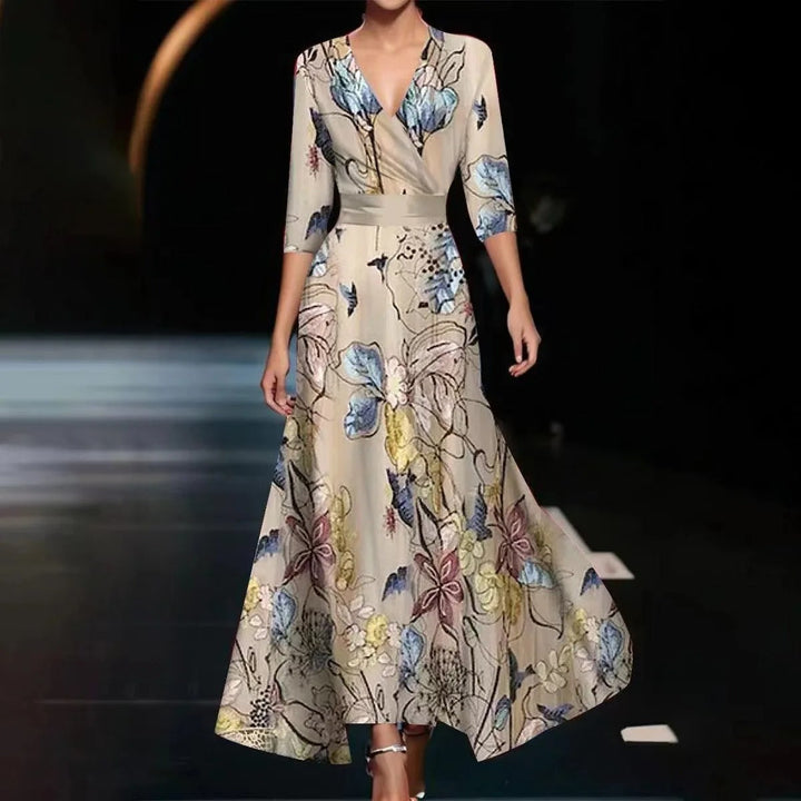 Nikki - Robe Chic avec Imprimé Floral