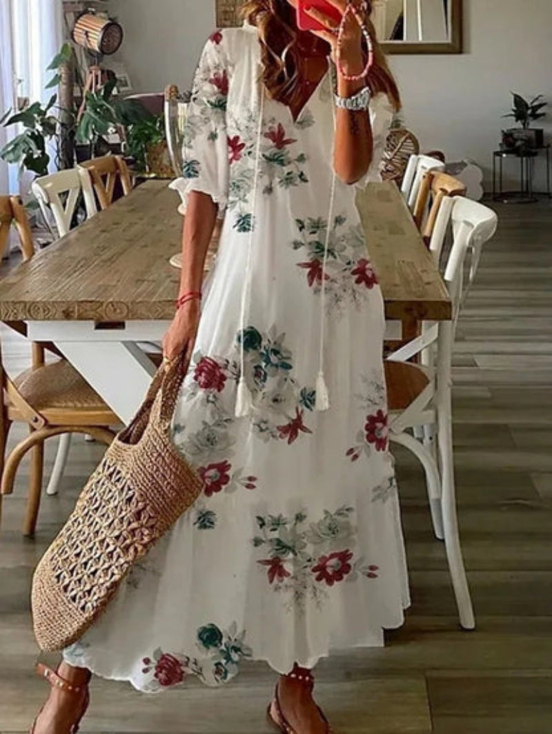 Sophia - Robe d'été vintage boho